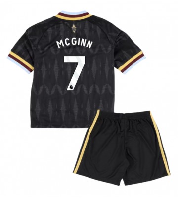 Aston Villa John McGinn #7 Udebanetrøje Børn 2026-27 Kortærmet (+ Korte bukser)